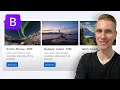 Center Cards on Page Bootstrap 5