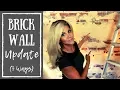Brick Wall Background Using Concrete Sealer