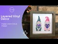 How to layer Vinyl Easily Valentines Gnomes