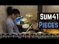 Download Lagu Pieces - Sum41 Drum Cover / Drum Sheet Music