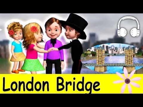 Download MP3 The London Bridge is Falling Down | Family Sing Along - Muffin Songs