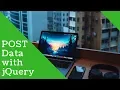 jQuery POST PHP Tutorial Submit form data to a back-end script with AJAX