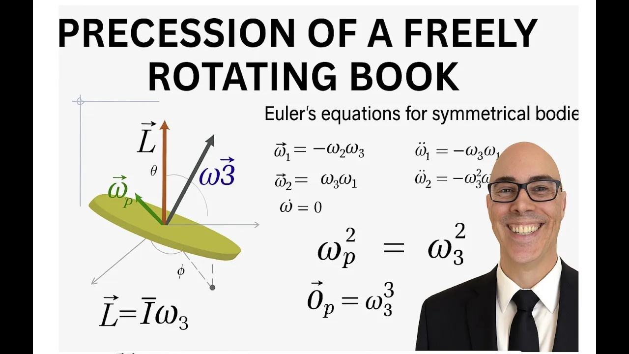 How Does a Book Spin in Space? Deriving Euler's Equations