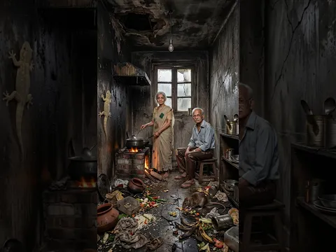 He Turned a Poor Grandma's Ruined Kitchen Into a Golden Spice Palace 🍛✨