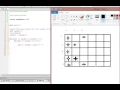 C letter K with stars using nested for loops