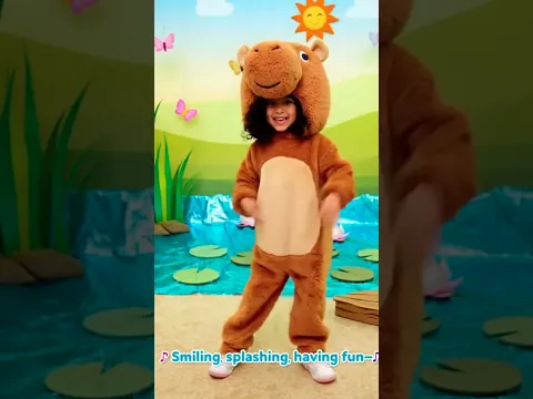 Capybara SONG & Dance! πΆ Funniest Kids Costume Ever! ππ #shorts