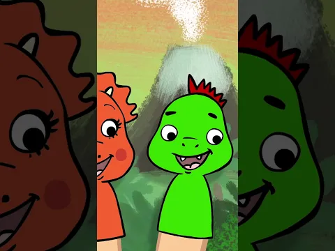 Dino Finger Family | Mother Goose Club Nursery Rhyme Cartoons