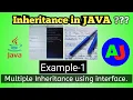 Multiple inheritance in java multiple inheritance using interface