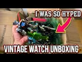 I paid 150 for a vintage watch collection and the results were questionable eBay haul