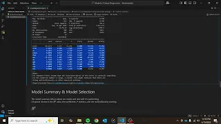 Multilinear Regression Using Statsmodels in Python - Module 3 D