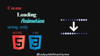ASMR No Talking Loading Animation - HTML CSS short tutorial