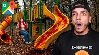 Las UBICACIONES MÁS TURBIAS de GOOGLE MAPS❌​☠️​ @JennyDevil | CYK⚡