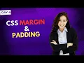 Css Margin Padding Easy Tutorial for beginners Tamil 2024 development