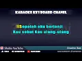 DISEBUT JANGAN DIKENANG JANGAN RAFEAH BUANG CIPT. IBRAHIM BACHIK KARAOKE KN7000