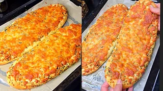 Cheesey garlic bread recipe | garlic bread at home from scratch 