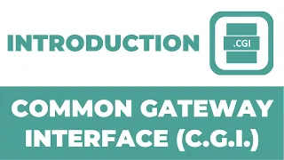 Introduction to Common Gateway Interface CGI Complete Course
