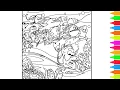 Coloring Finding Nemo - Dory Marlin Darla Sherman Tank Gang Disney Finding Dory Coloring Pages
