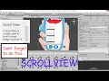 UI ScrollView-Dont Make this mistake-Unity 3D UI How to make Scrollview in 2 minutes