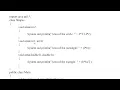 Method Overloading - Sample Program