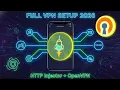 HTTP Injector OpenVPN Connect Full Setup Guide 2026 SSH WebSocket Stunnel SNI Tutorial