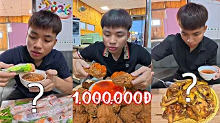 Tổng hợp bữa ăn 1 triệu của LC Nhất “Đùi Gà KFC” siêu ngon