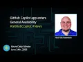 GitHub Copilot app enters General Availability and - Azure Daily Minute Podcast