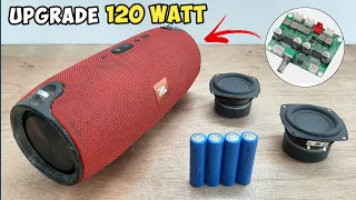 jbl xtreme sound upgrade to 120w with tpa3118d2 class d amplifier