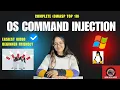 OS Command Injection Explained Exploit Secure Your Applications Beginner Friendly