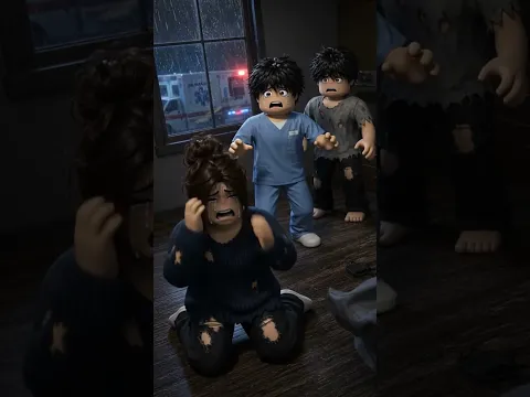 Mi mamá me ocultó 10 años en el sótano para salvar a mi hermano... #roblox #brookhaven #shorts