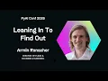 Armin Ronacher Leaning In To Find Out - PyAI Conf 2026