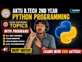 AKTU Python Programming Important Topics AKTU Python Important Programs CAMPUS CIRCUIT