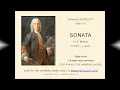 Scarlatti : Sonata in E Major, K 531, L 430