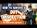 DOT Inspections What Every Trucker Should Know What DOT Officers Look For