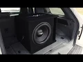 Skar 1 200 Watt SDR-1X15D2 Single 15-inch Loaded Subwoofer Enclosure Demo