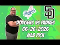 Los Angeles Dodgers vs San Diego Padres 26 MLB Pick Prediction MLB Betting Tips