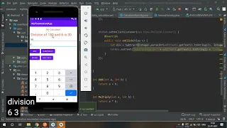 Calculator App in Android Studio Calculator app java