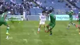 عمر عبد الرحمن يضيع هدف محقق عموري ميسي عصام الشوالي 1 