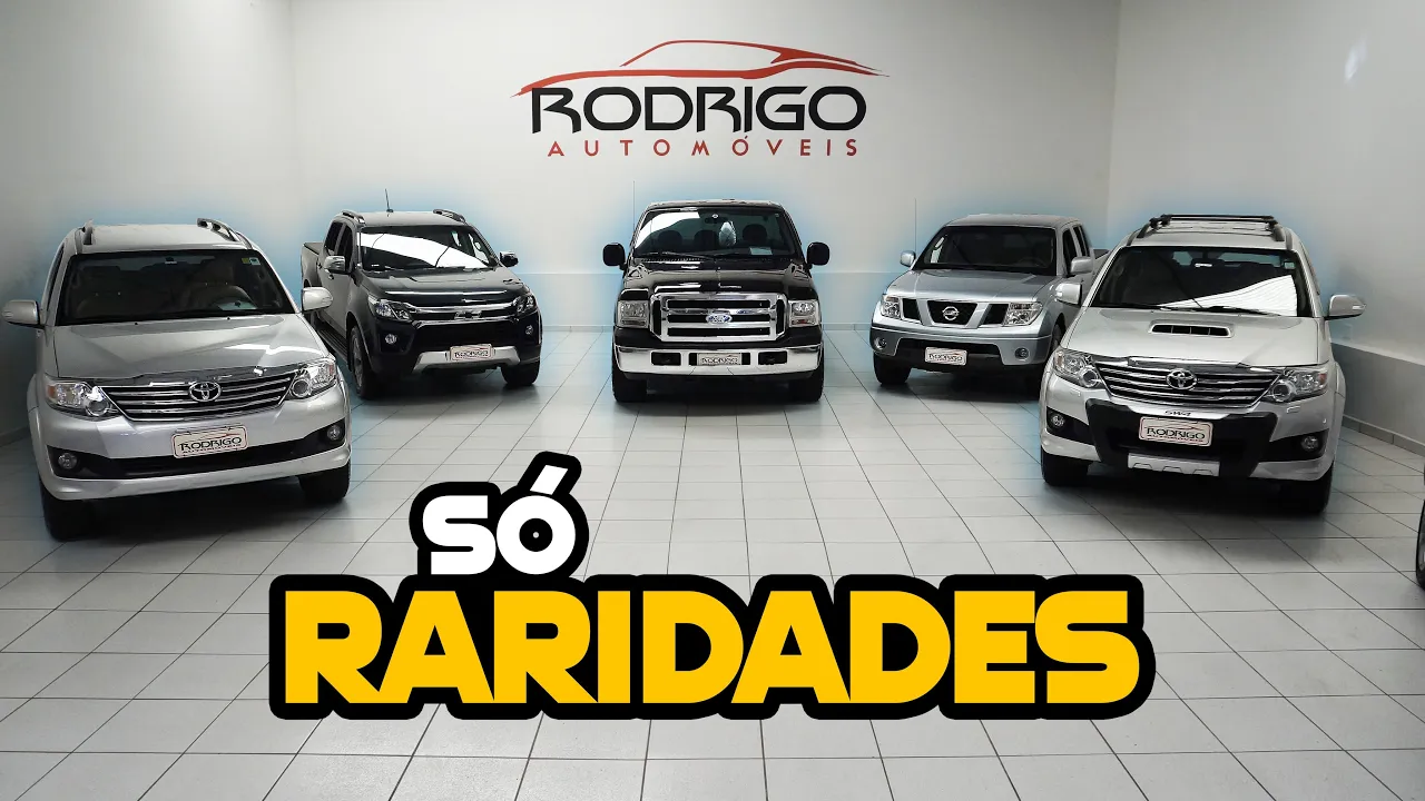 AS CAMINHONETES MAIS NOVAS A VENDA NO BRASIL! A Rodrigo Automóveis está PARECENDO UMA COLEÇÃO!