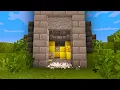 Simple Minecraft Command Block Door Tutorial Java
