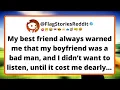 Download Lagu Mijn beste vriendin waarschuwde me altijd dat mijn vriendje een slecht mens was, en ik wilde niet...