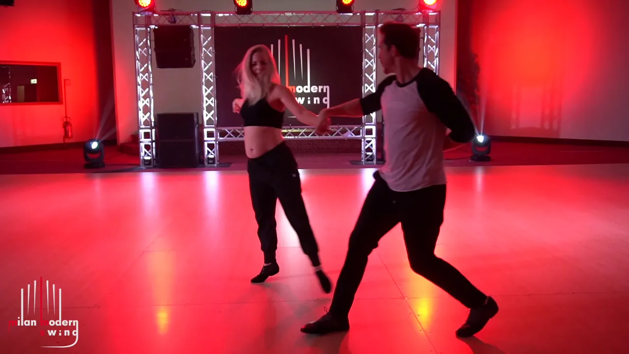 Milan Modern Swing 2019-Pro Show-Lead & Follow-Sean McKeever & Courtney Adair