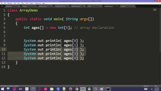 51 Array Basics in Java - Pashto