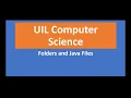 UIL Folder and Java Files