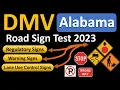 Alabama DMV Permit Practice Test 2023 Road Signs Edition - 45 Essential MCQs with Answers