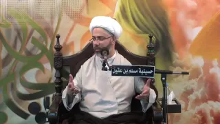 كيف تفرح للإمام عليه السلام ؟ سماحة الشيخ مصطفى الموسى