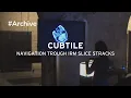 Prototype Cubtile Navigation trough IRM slice stacks