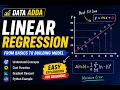 Linear Regression Explained Simply Complete Machine Learning Tutorial for Beginners Data Adda