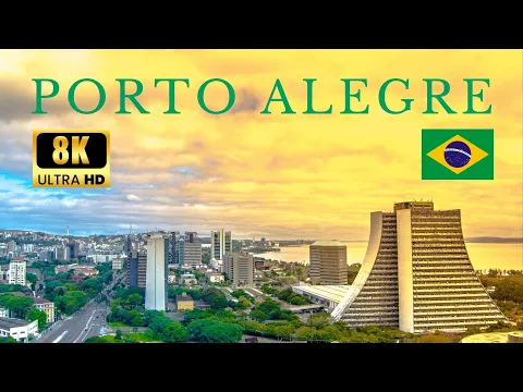 Download MP3 ▶️  PORTO ALEGRE RS, Brazil 🇧🇷 | by Drone Footage | 8K ULTRA HD