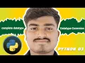 python 003 Data type and their types conversion of datatypes aaSHaan