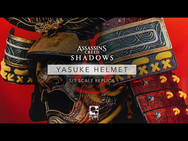 PureArts Assassin's Creed Shadows Yasuke Helmet 1/1 Scale Replica